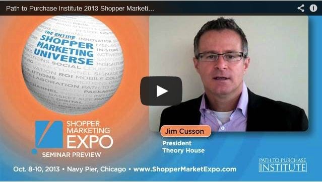 Video Preview – Theory House to Present at Shopper Marketing Expo