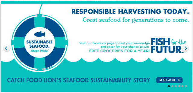Theory House Supports Seafood Sustainability at Food Lion